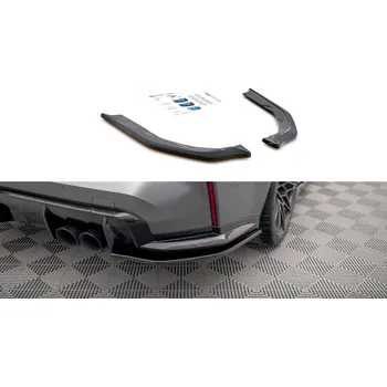 Auto-moto Maxton Design boční difuzory pod zadní nárazník ver.2 pro BMW M3 G80, plast ABS bez povrchové úpravy SLEVA 5%
