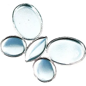 Prsten Crystal-ZONE Prsten Motýl ovály ag clear