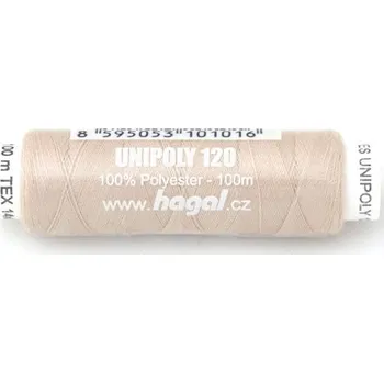 CZ Niť PES Unipoly 100m béžová