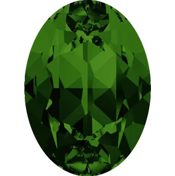 Prsten Swarovski Swarovski® Crystals Oval 4120 18/13mm Emerald F