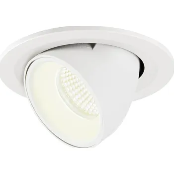 Bodové svítidlo SLV - BIG WHITE NUMINOS® GIMBLE S zápustné stropní svítidlo bílé 4000 K 55° - BIG WHITE (SLV) LA 1005919