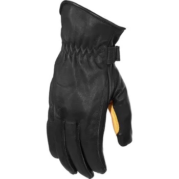 Moto rukavice Rusty Stitches Gloves Johnny Black/Yellow S