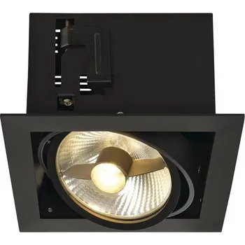 SLV - BIG WHITE KADUX 1 ES111, svítidlo typu downlight, černé matné, max. 75 W - BIG WHITE (SLV) LA 115540
