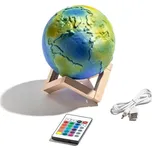 3D lampa Zeměkoule