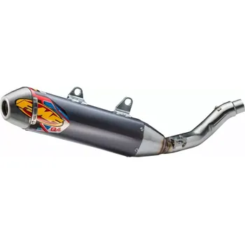 Výfuk pro motocykl Koncovka výfuku motocyklu FMF Q4 HEX SLIP-ON MUFFLER pro KAWASAKI KX 450 / KX 450 X rok 2024-2025