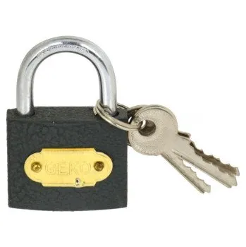 Visací zámek Visací zámek 38mm + 3 klíče G01311 GEKO