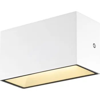 Venkovní osvětlení SLV - BIG WHITE SITRA M WL UP/DOWN venkovní LED nástěnné přisazené svítidlo, bílé CCT switch 3000/4000 K - BIG WHITE (SLV) LA 1005153