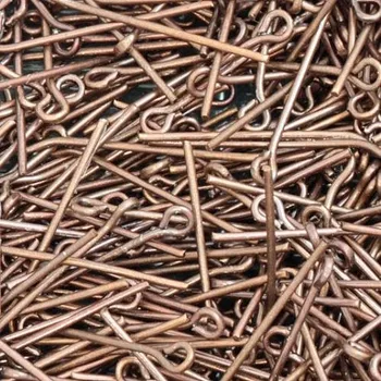 Materiál na výrobu šperku Crystal-ZONE Ketlovací jehla 30mm stará měď 5g