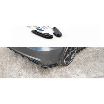 Tuning Maxton Design boční difuzory pod zadní nárazník ver.1 pro Audi RS3 8V, plast ABS bez povrchové úpravy SLEVA 5%