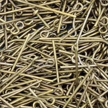 Materiál na výrobu šperku Crystal-ZONE Ketlovací jehla 20mm staré zlato 5g