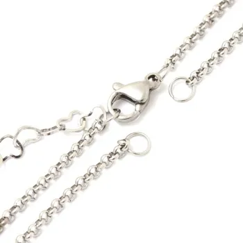 Náramek EU Náramek ring s očky 18cm/2mm chirurgická ocel