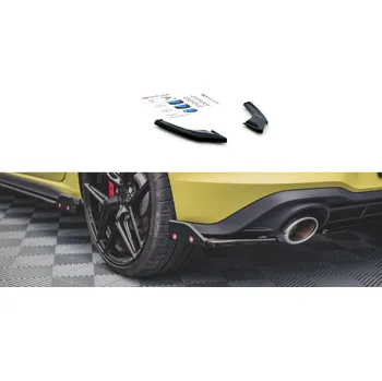 Tuning Maxton Design difuzory pod zadní nárazník s křidélky ver.1 pro Volkswagen Golf GTI Mk8, plast ABS bez povrchové úpravy, Clubsport SLEVA 5%