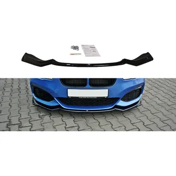 Nárazník Maxton Design spoiler pod přední nárazník ver.2 pro BMW řada 1 F20- F21 Facelift, plast ABS bez povrchové úpravy SLEVA 5%