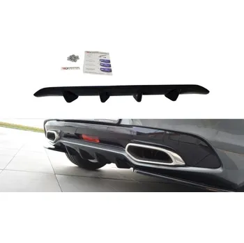 Tuning Maxton Design vložka zadního nárazníku pro Citroen DS5, plast ABS bez povrchové úpravy SLEVA 5%