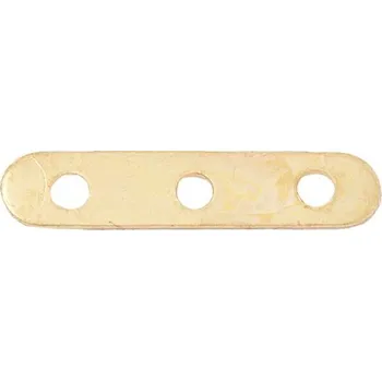 Materiál na výrobu šperku CZ Vodič třířadý 15/3mm Zlato