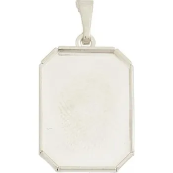 Přívěsek Crystal-ZONE Přívěsek Oktagon 30/22mm platina