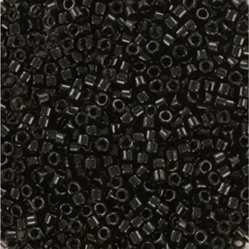 Prsten Miyuki Delica 11/0 opaque black (DB-10)