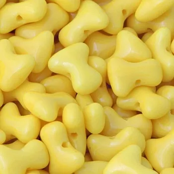 Korálek Preciosa Tee™ 8mm yellow opaque