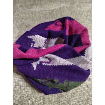 Nákrčník Multifunkční šátek pružný, bezešvý barevný