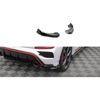 Auto-moto Maxton Design boční difuzory pod zadní nárazník ver.2 pro Hyundai Kona N Mk1, plast ABS bez povrchové úpravy SLEVA 5%