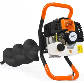 Vrták ONDRAGON Motorový vrták do země 1,65 kW + prodloužení