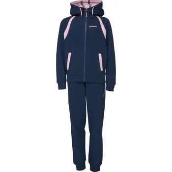 Dívčí tepláková souprava Lotto LENNET 164/170 Tmavě modrá, Růžová