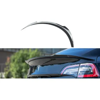 Tuning Maxton Design prodloužení spoileru pro Tesla Model 3, plast ABS bez povrchové úpravy SLEVA 5%