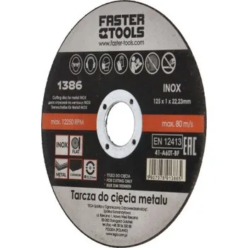 Řezný kotouč Řezný kotouč na kov 125x1x22,2mm 1386 JIPOS