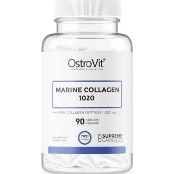 Léky na klouby a kosti OstroVit Mořský Collagen 1050 mg - 90 kapslí