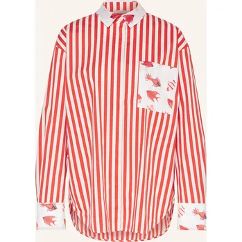 Dámská halenka Lilienfels Dámská Košilová Halenka, červená / bílá, 38