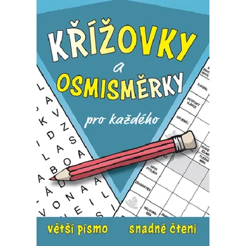 Kniha Křížovky a osmisměrky pro každého - Bookmedia