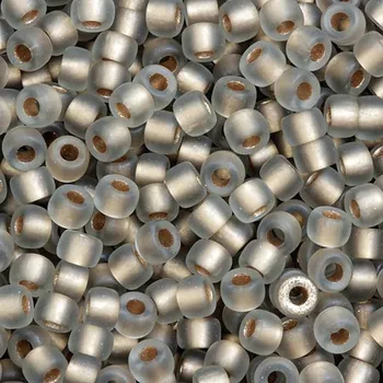 Korálek MATUBO™ MATUBO Round 8/0 Black Diamond Bronze Ice lined Matte