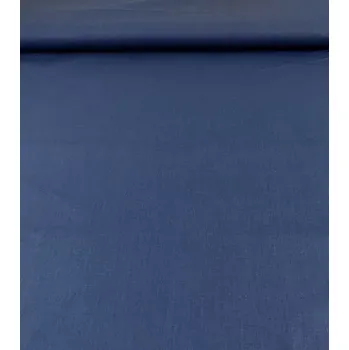 Bavlněná látka jednobarevná modrá jeans | RTex