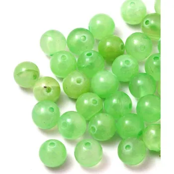 Drahý kámen Kalcit zelený 6mm (1ks)