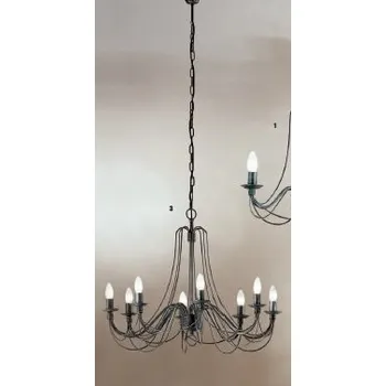 ORION Závěsné svítidlo 8xE14 antik, průměr 80cm, výška 60cm - ORION OR LU 1531/8