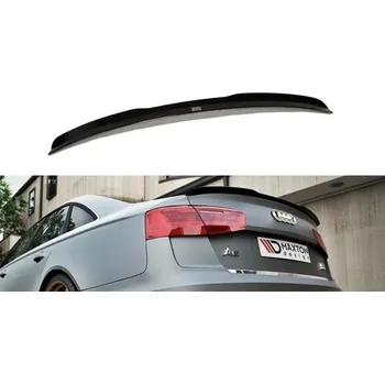 Tuning Maxton Design prodloužení spoileru pro Audi A6 C7, C7 FL, plast ABS bez povrchové úpravy SLEVA 5%