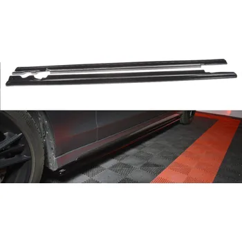 Tuning Maxton Design difuzory pod boční prahy pro Mercedes třída C W205/AMG-Line, plast ABS bez povrchové úpravy SLEVA 5%