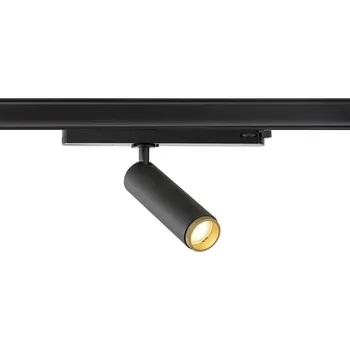 Bodové svítidlo SLV - BIG WHITE GRIP! M 3~ spot, válcový, 2000-3000K, 15W, dim-to-warm, PHASE, 42°, černý / zlatý - BIG WHITE (SLV) LA 1008446