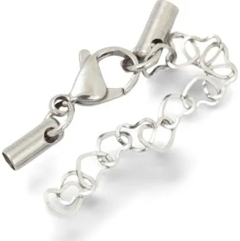 Souprava šperků CZ Koncovka set 2mm chirurgická ocel