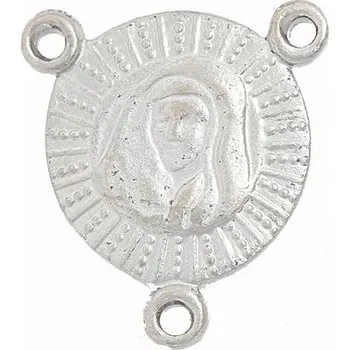 Materiál na výrobu šperku CZ Madonka 16/14mm Platina