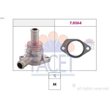 Automobilové těsnění Termostat, chladivo FACET 7.8311