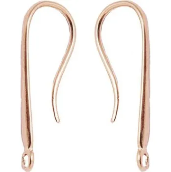 CZ Náušnicový háček 23/8mm elegant rose gold