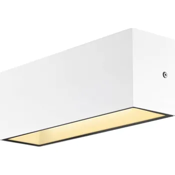 Venkovní osvětlení SLV - BIG WHITE SITRA L WL UP/DOWN venkovní LED nástěnné přisazené svítidlo, bílé CCT switch 3000/4000 K - BIG WHITE (SLV) LA 1005156
