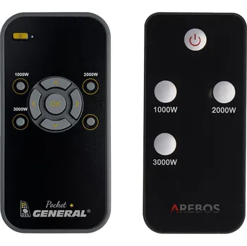 AREBOS AR-HE-HS3000RS, Patio heat radiator 3000W - dálkový ovladač duplikát