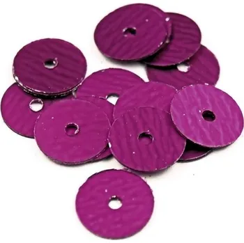 Korálek EU Flitry - mat colours vínová