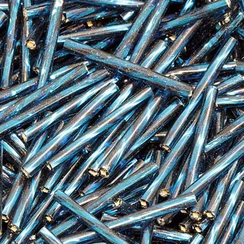 Korálek Preciosa Preciosa® Rokajl tyčinky kroucená 25mm montana (60100)