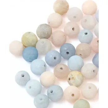 Drahý kámen Morganit 8mm mat (1ks)