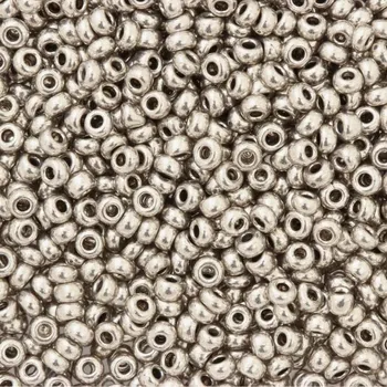 Korálek Preciosa Preciosa® Rokajl 8/0 rhodium (50g)