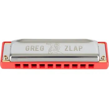 Foukací harmonika Hohner Greg Zlap Signature A-major + prodloužená záruka 3 roky