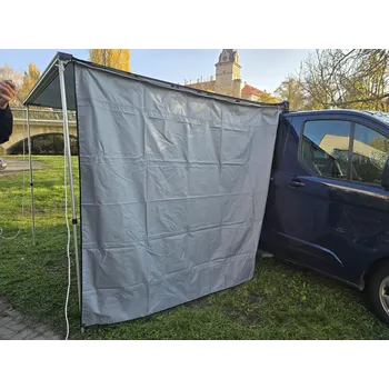 zahradní zástěna SAL Univerzální boční stěna nebo sluneční clona na předek markýz 3 m x 2 m